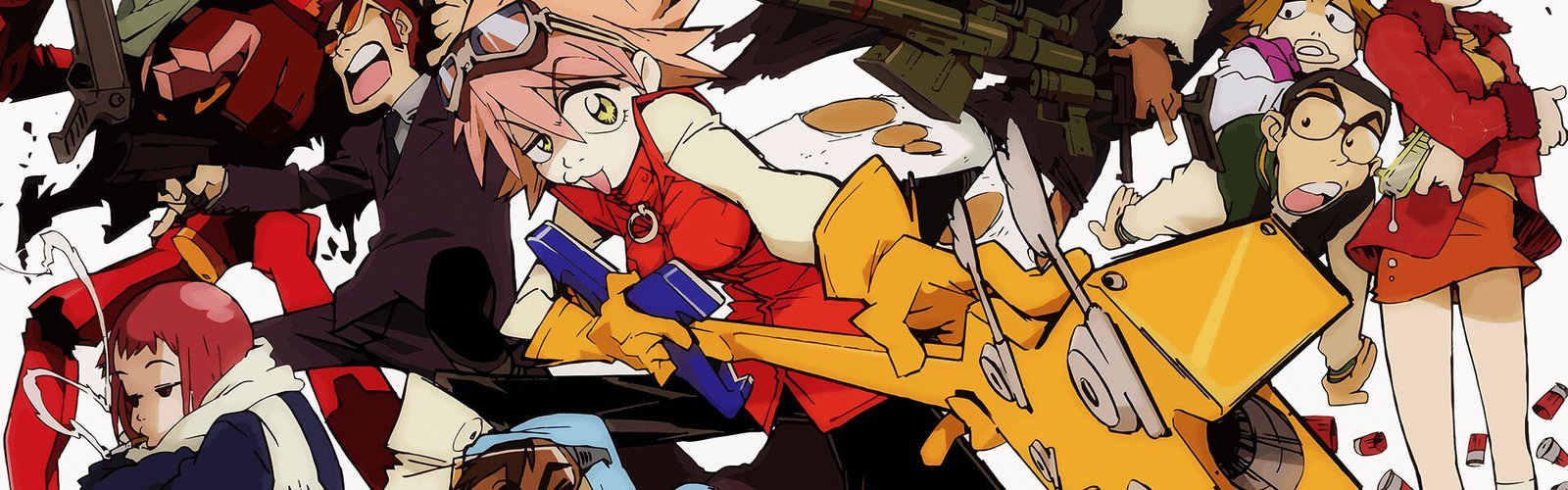 Capa do anime FLCL